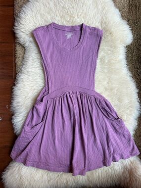 Dune dress in Zinnia pointelle